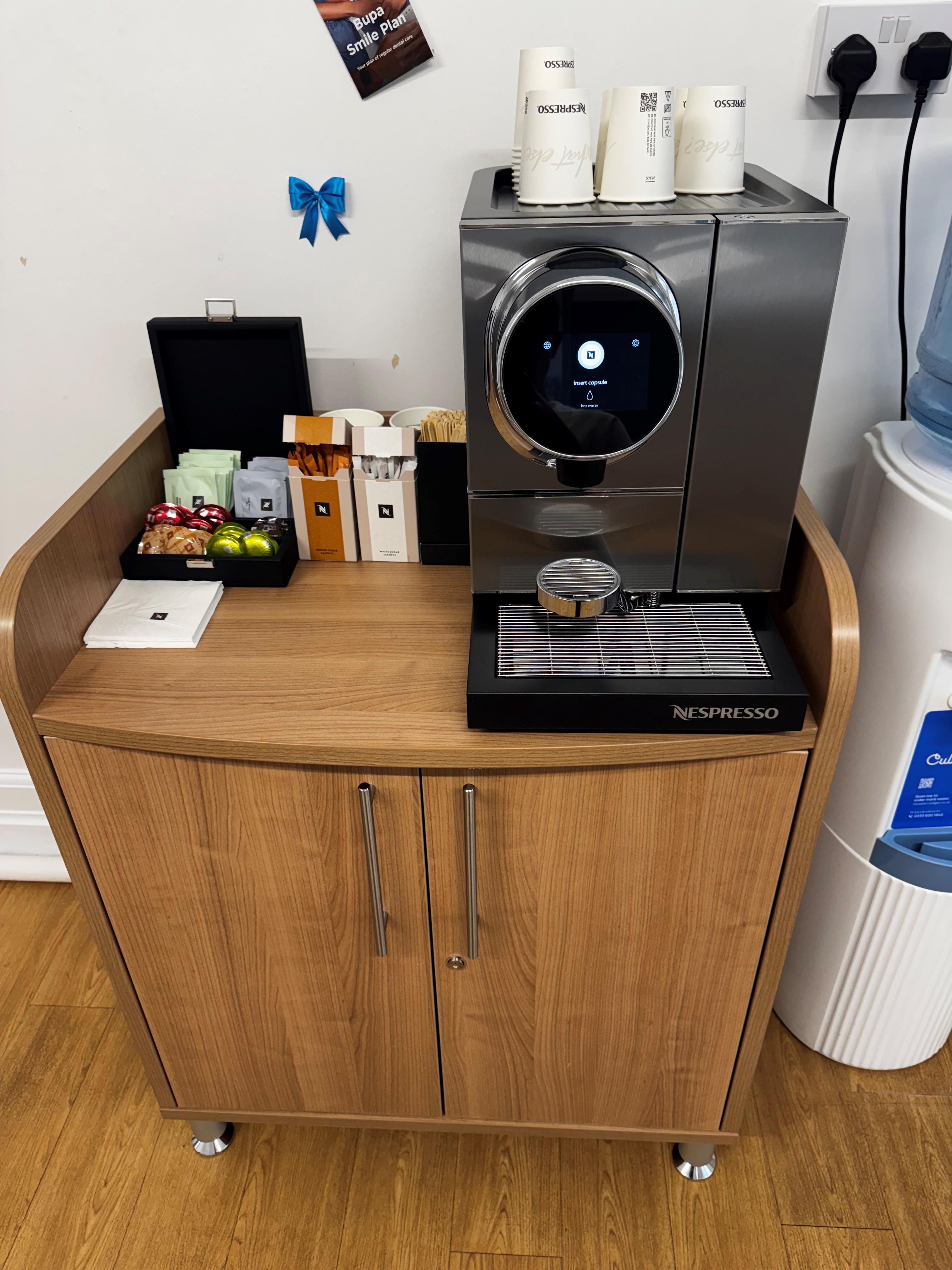 Refreshments in Reception Area