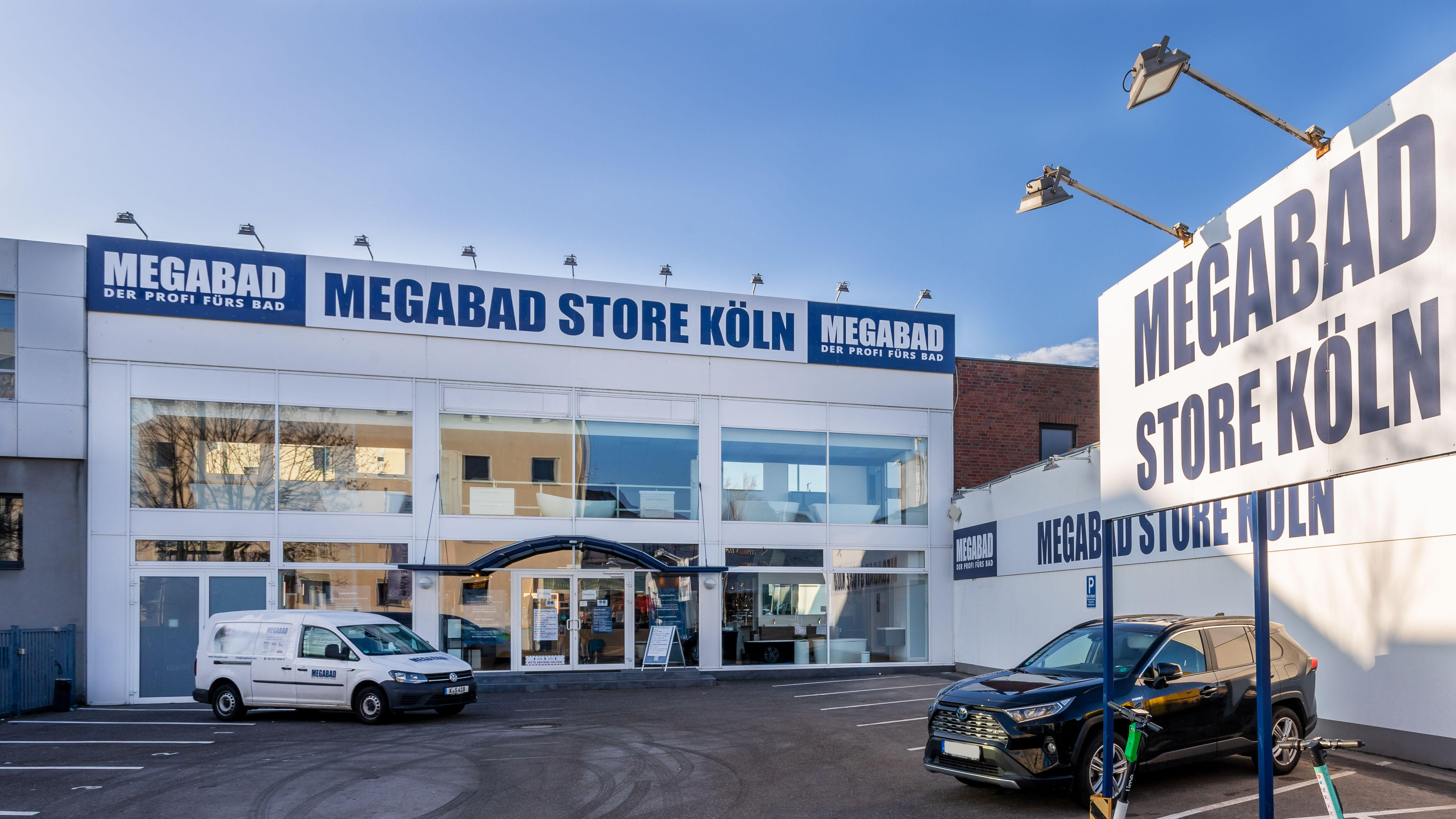 Bilder MEGABAD Store Köln