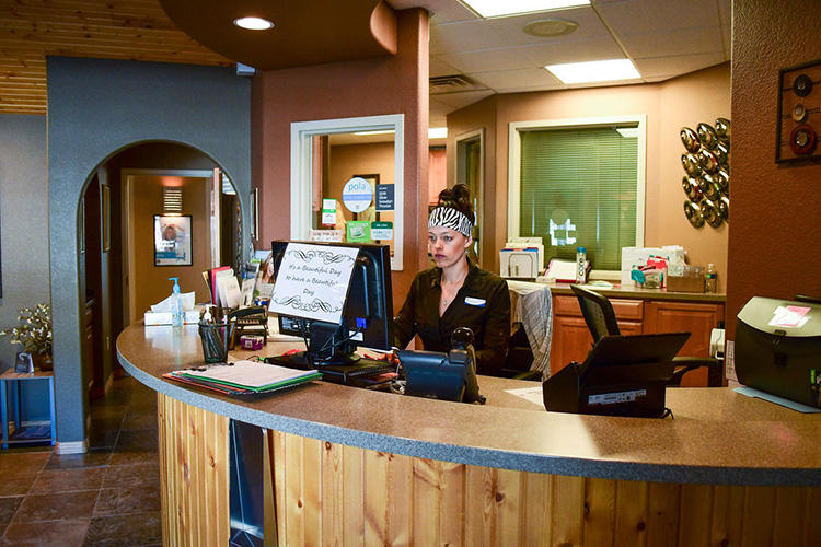 Front Desk at Woodland Park Dental Group