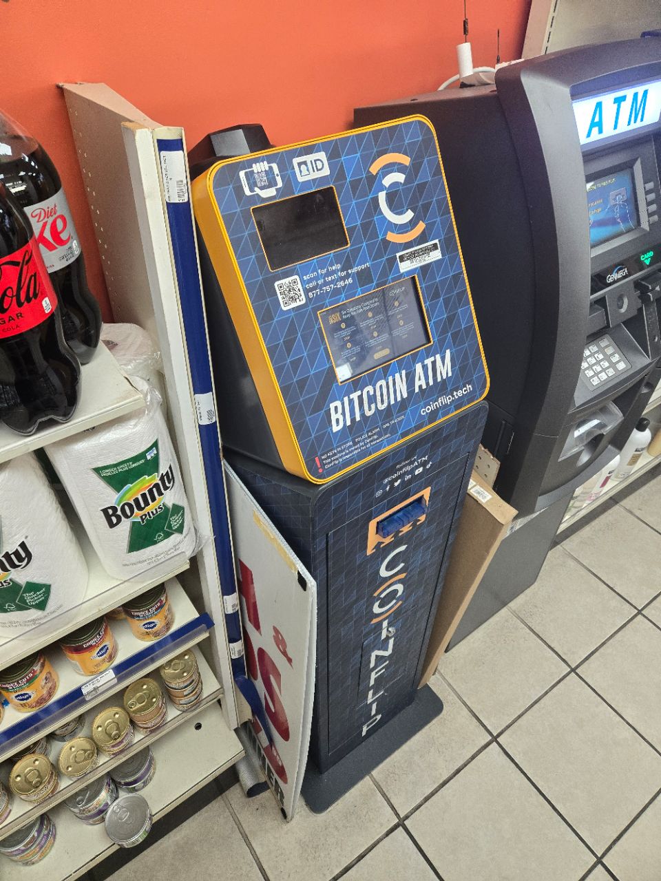 CoinFlip Bitcoin ATM - Fairfield Deli & Grill (Fairfield) Image