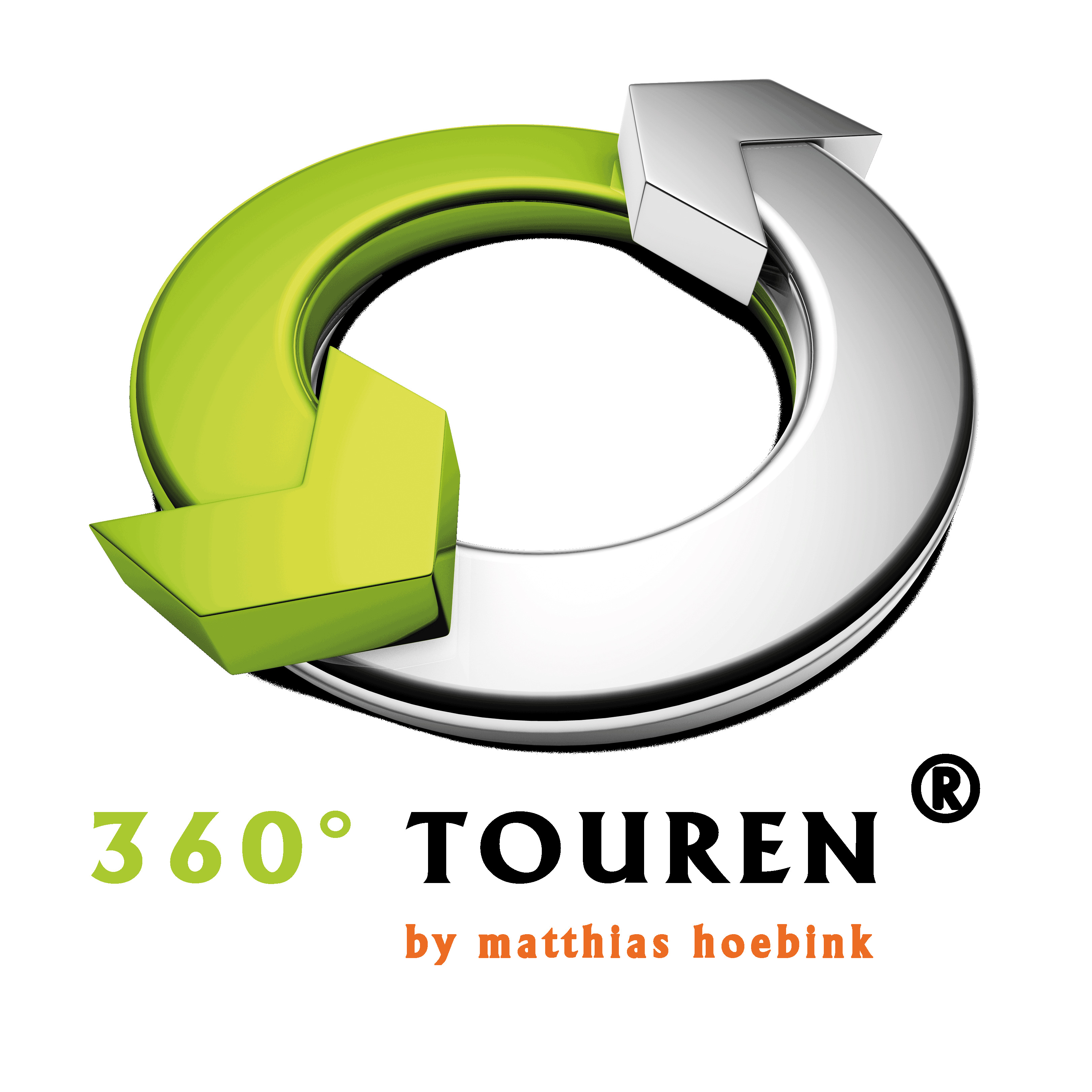 Logo 360° Touren - Fotografie, Webdesign und Baustellen Kamera Lösungen