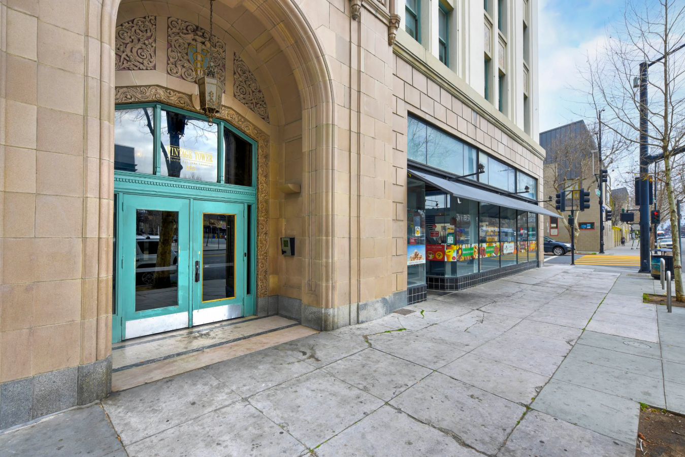 Entrance of Building