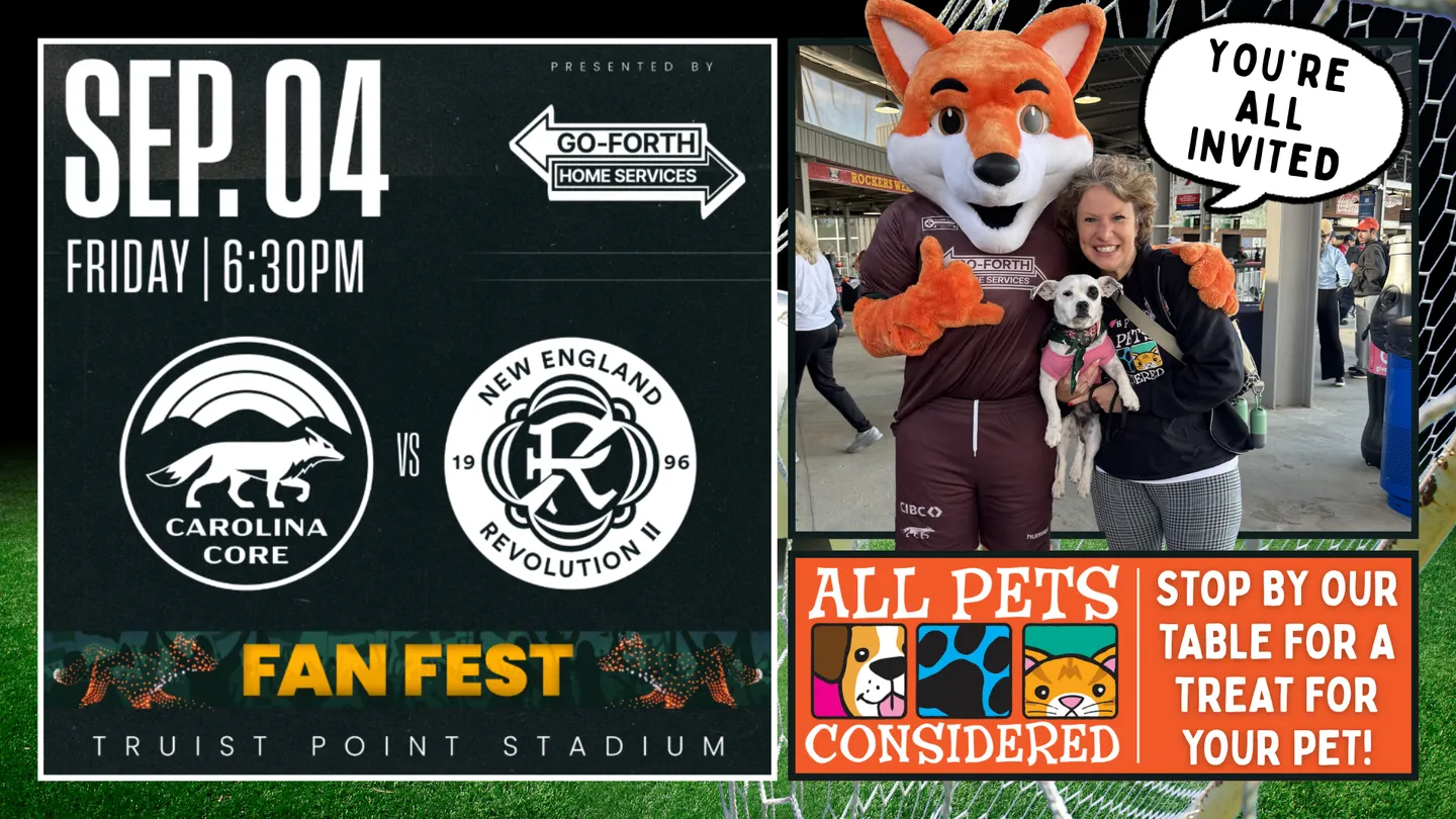 Image of Local Pet Event Carolina Core with All Pets Considered Nearby