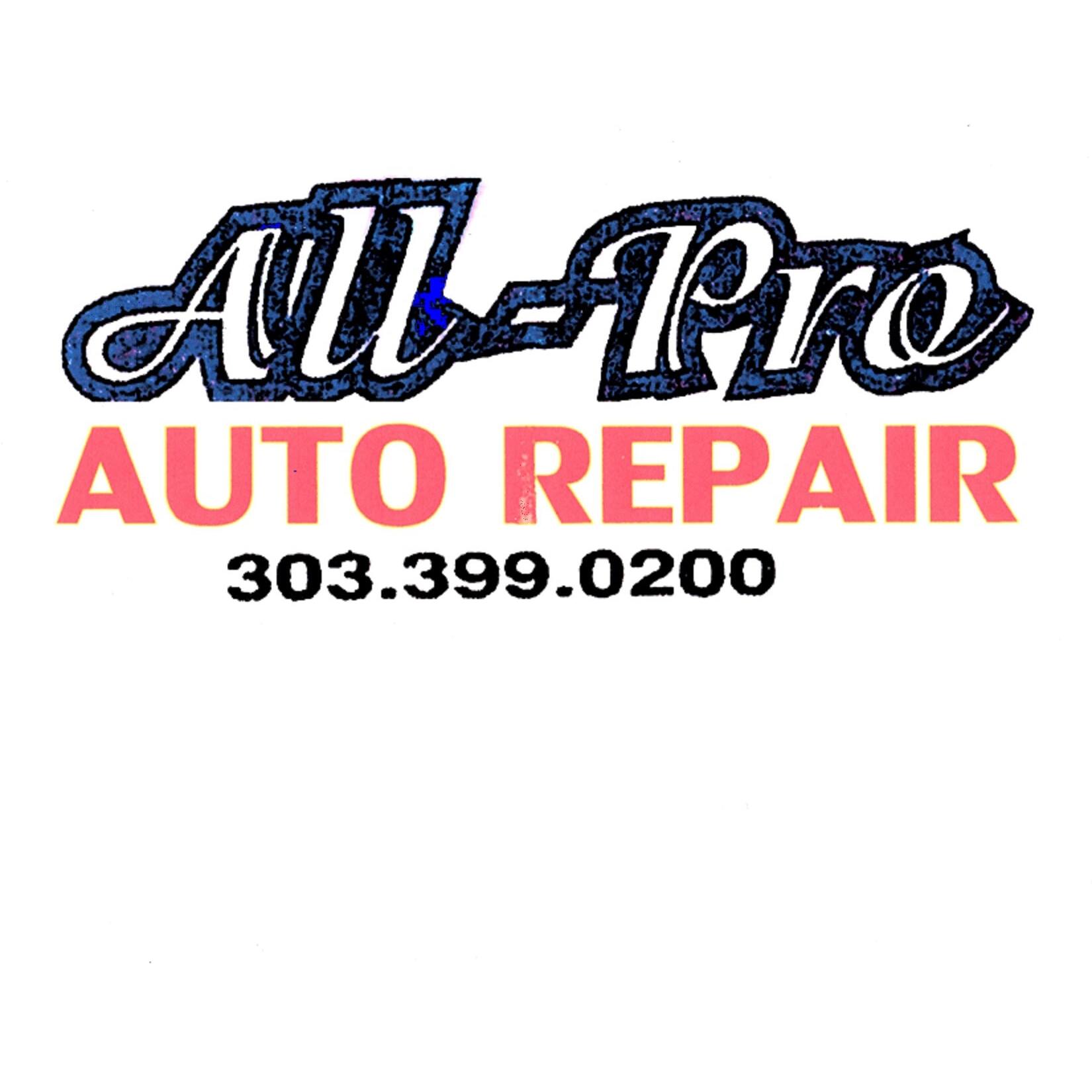 All Pro Auto Repair - Denver, CO 80220 - (303)399-0200 | ShowMeLocal.com