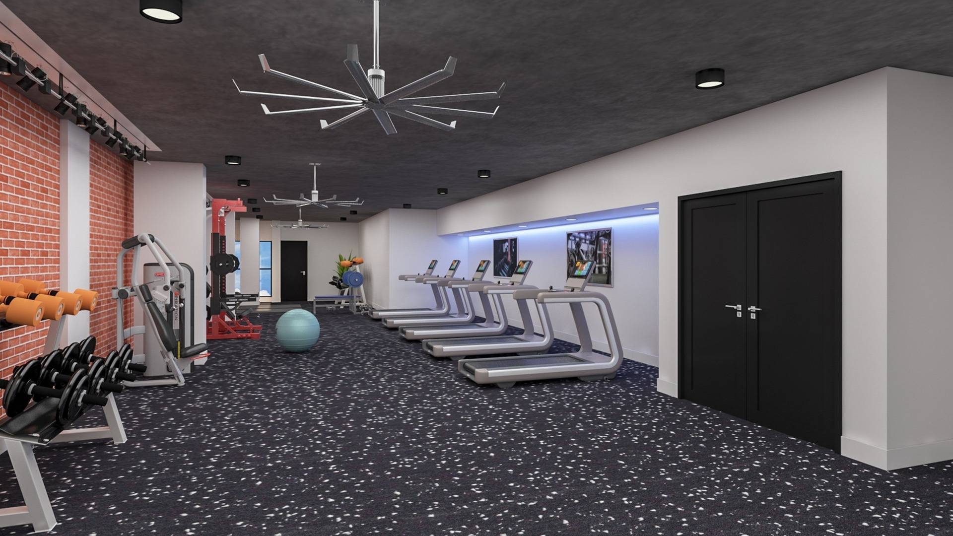 fitness center