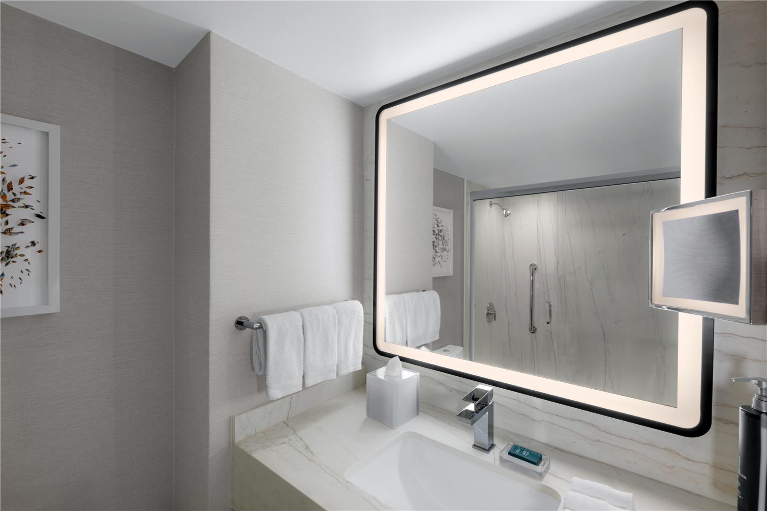 Guest room bath