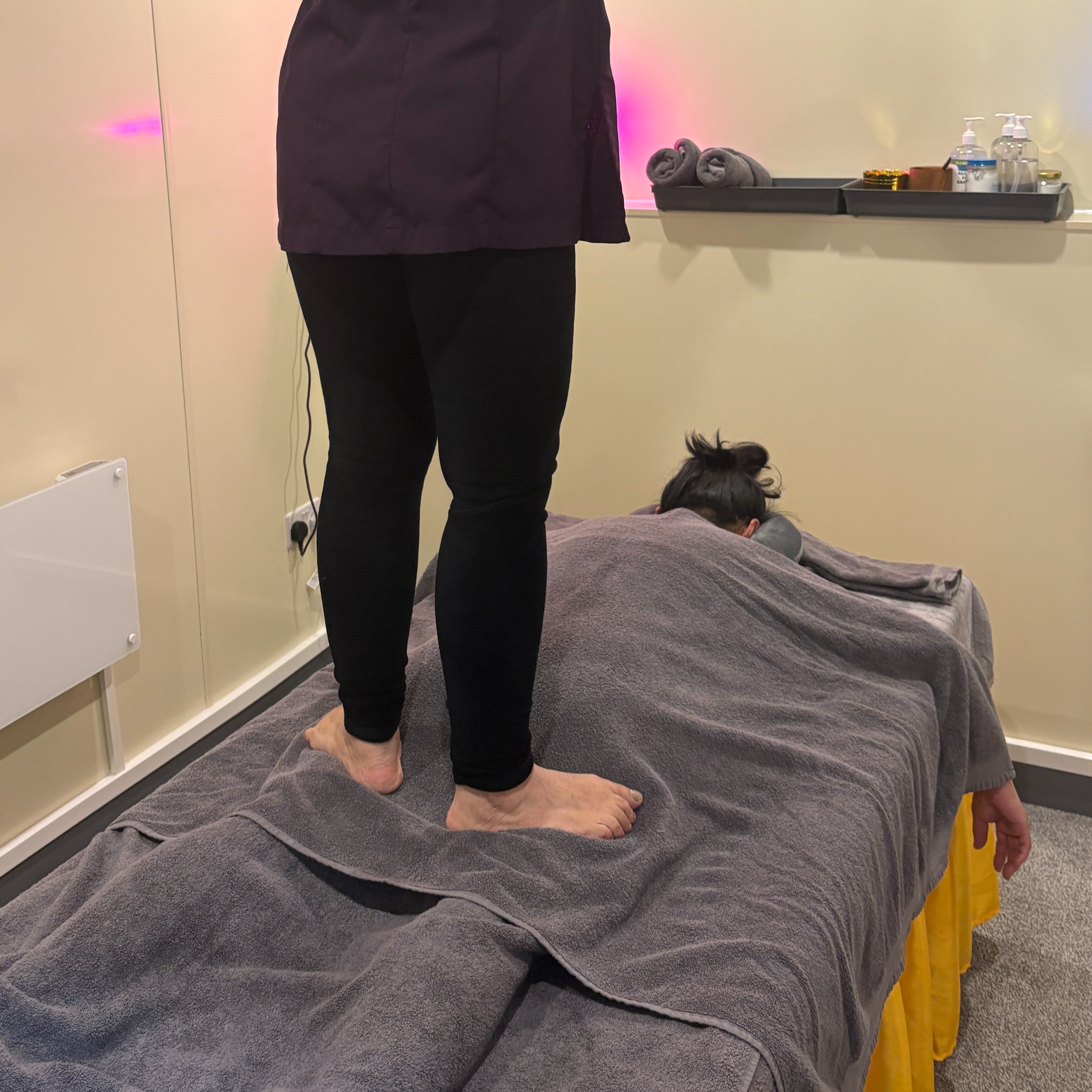 Full Body Massage & Back Walking