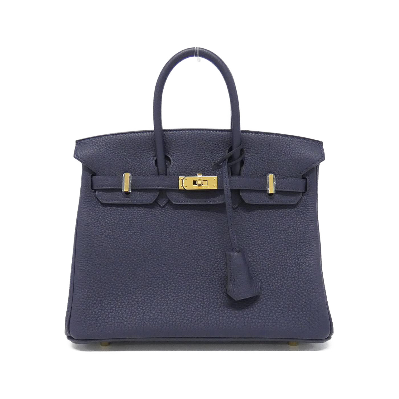 エルメス バーキン 25cm 041344CC トゴ BLUE NUIT ゴールド金具 C刻印