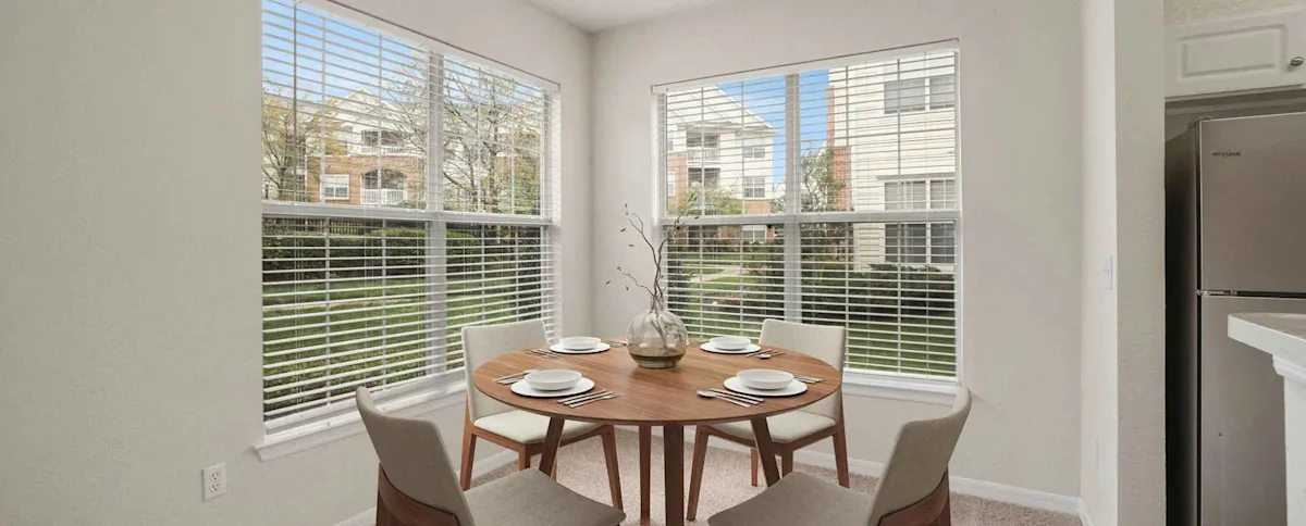 Dining Area of an Apartment in Masons Keepe