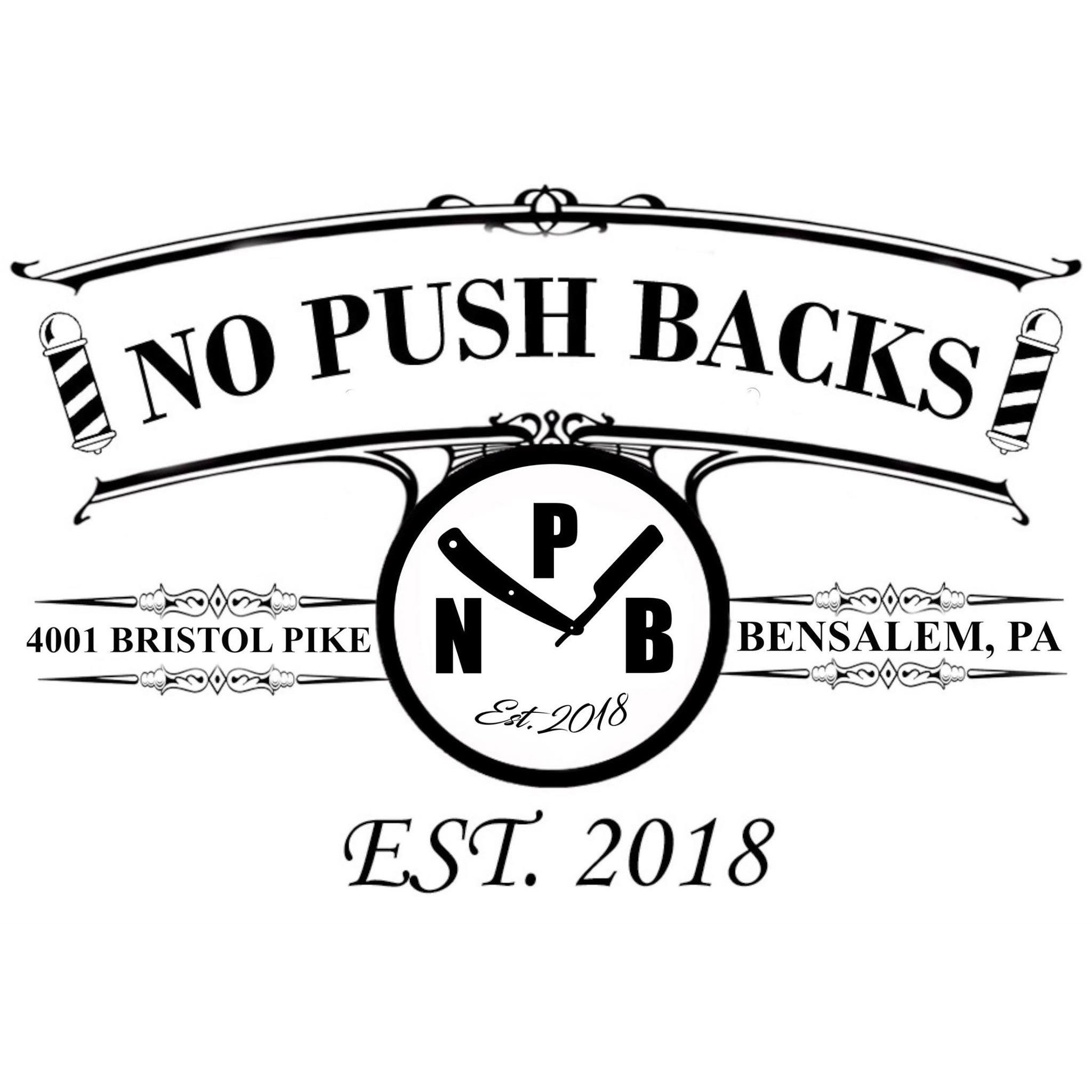 No Push Backs Logo