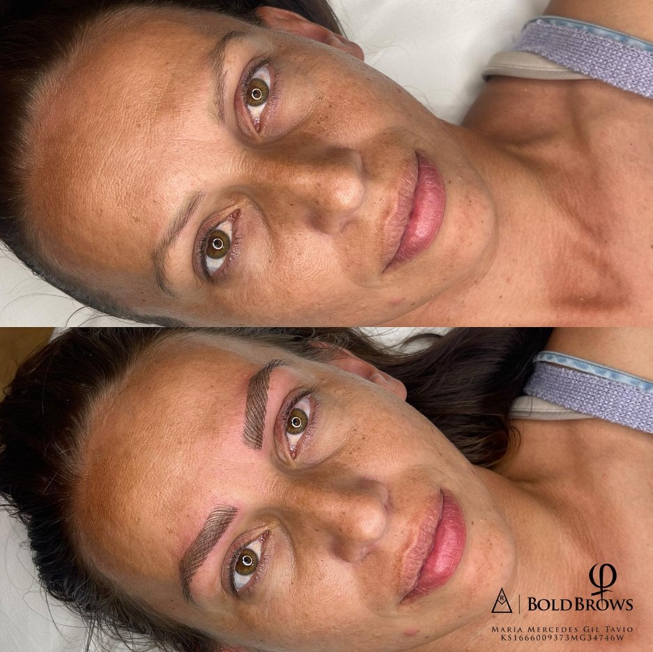 Images Mercedes Gil Microblading