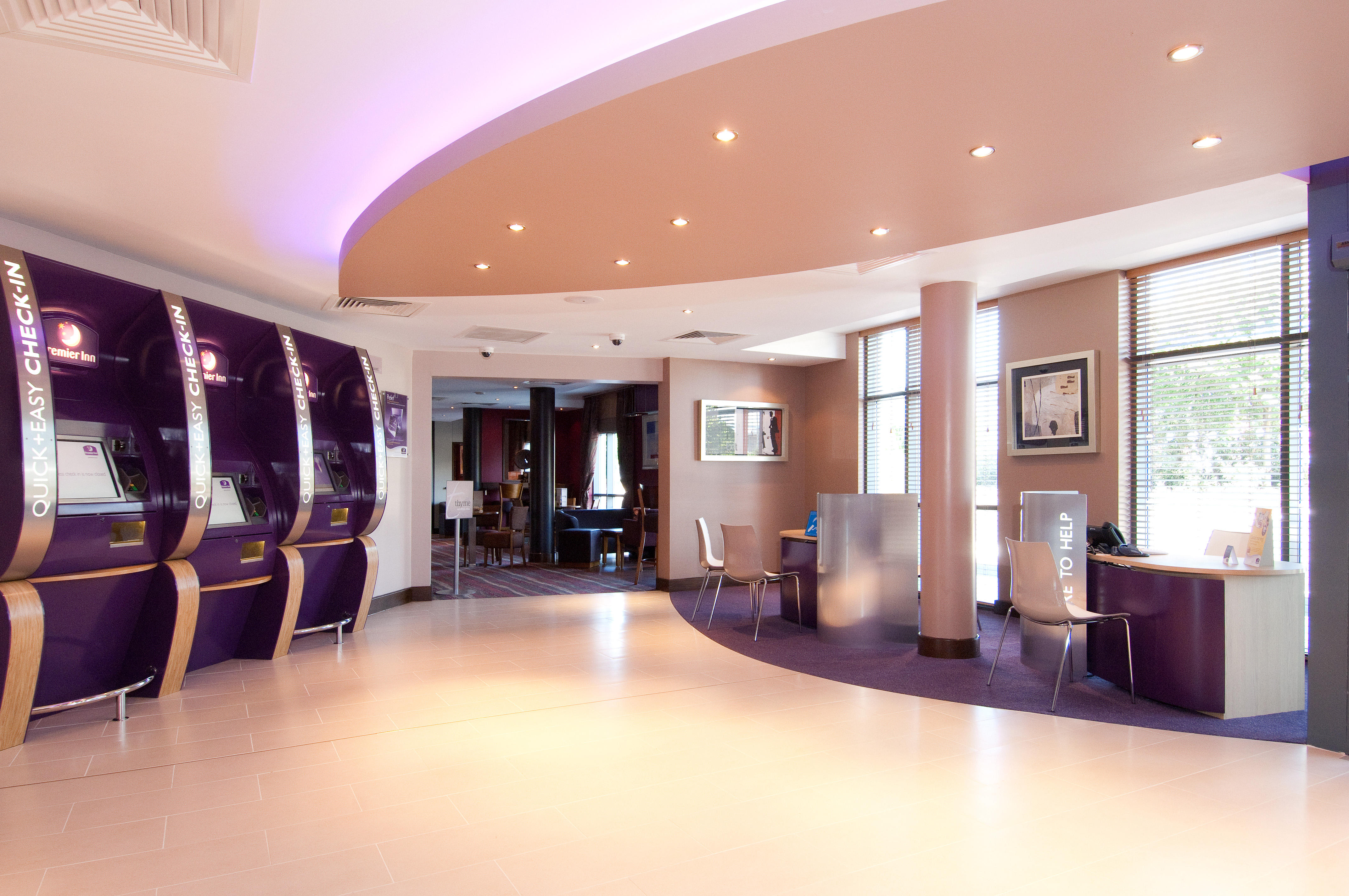 Premier Inn reception Premier Inn London Gatwick Airport (Manor Royal) hotel Crawley 08715 279214