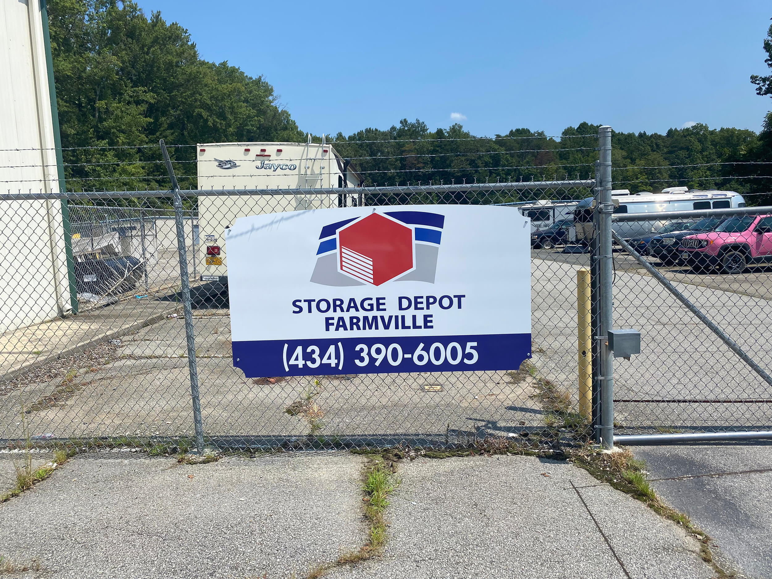 Storage Depot of Farmville - Exterior Signage