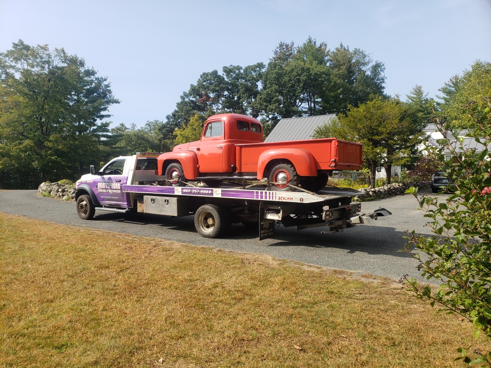 Brattleboro Towing and Recovery | Guilford, VT | (802) 257-5649 | 24 Hour Towing Service | Light Duty Towing | Medium Duty Towing | Flatbed Towing | Wrecker Towing | Box Truck Towing | Dually Towing | Motorcycle Towing | Auto Transports | Limousine Towing | Classic Car Towing | Luxury Car Towing | Sports Car Towing | Exotic Car Towing | Boat Transporter | Long Distance Towing | Tipsy Towing | Junk Car Removal | Winching & Extraction | Accident Recovery | Accident Cleanup | Equipment Transportation | Moving Forklifts | Scissor Lifts Movers | Boom Lifts Movers | Excavators Movers | RV Towing | Motorhome Transport | Police Impounds | Repossessions | Roadside Assistance | Lockouts | Fuel Delivery | Fluid Delivery | Jump Starts | Mobile Battery Delivery and Installation | Tire Changes | Mobile Mechanic