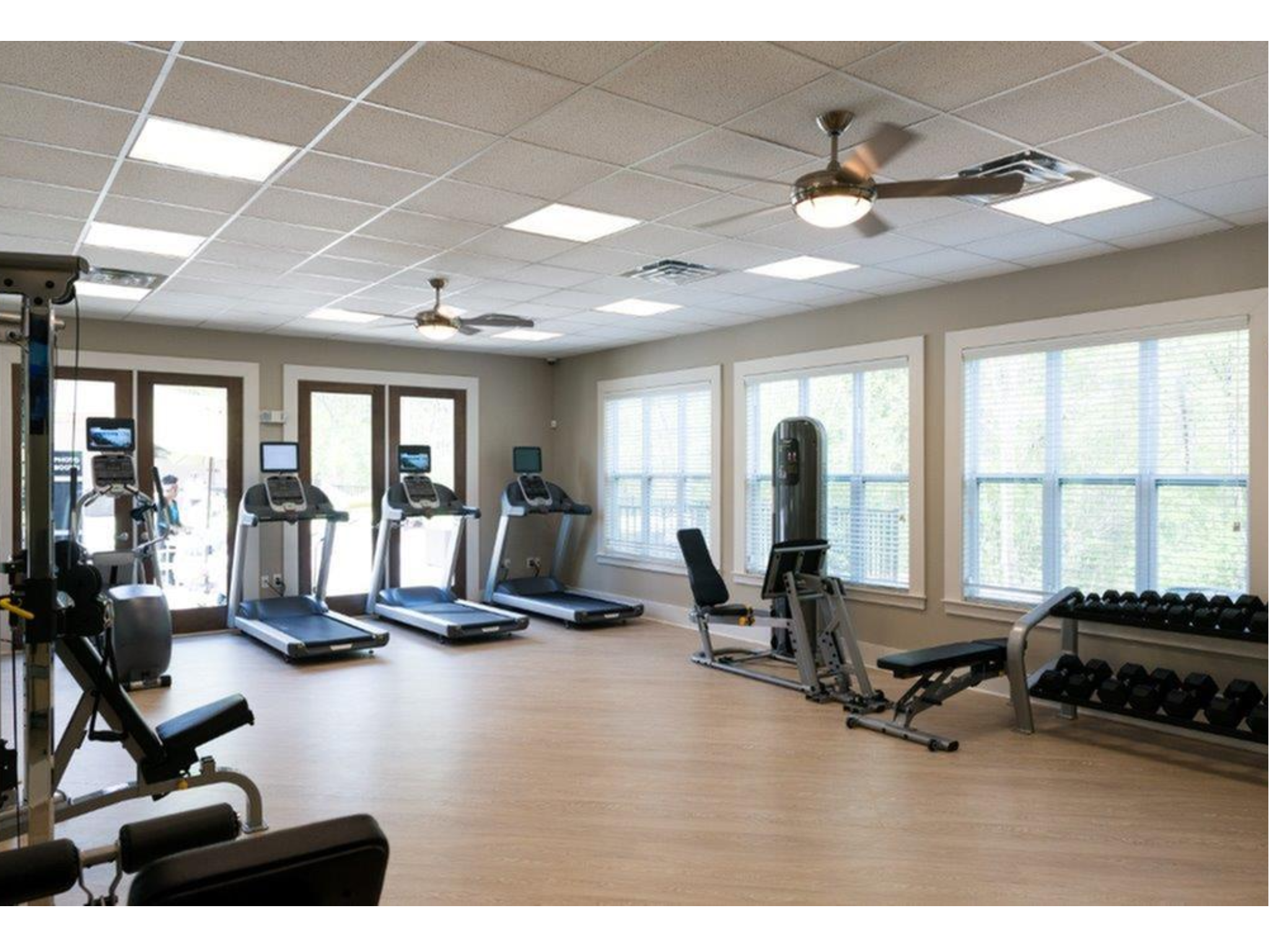 west woods apartments fitness center