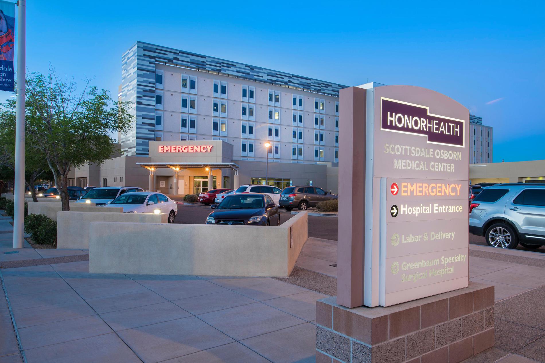 Images HonorHealth Scottsdale Osborn Medical Center
