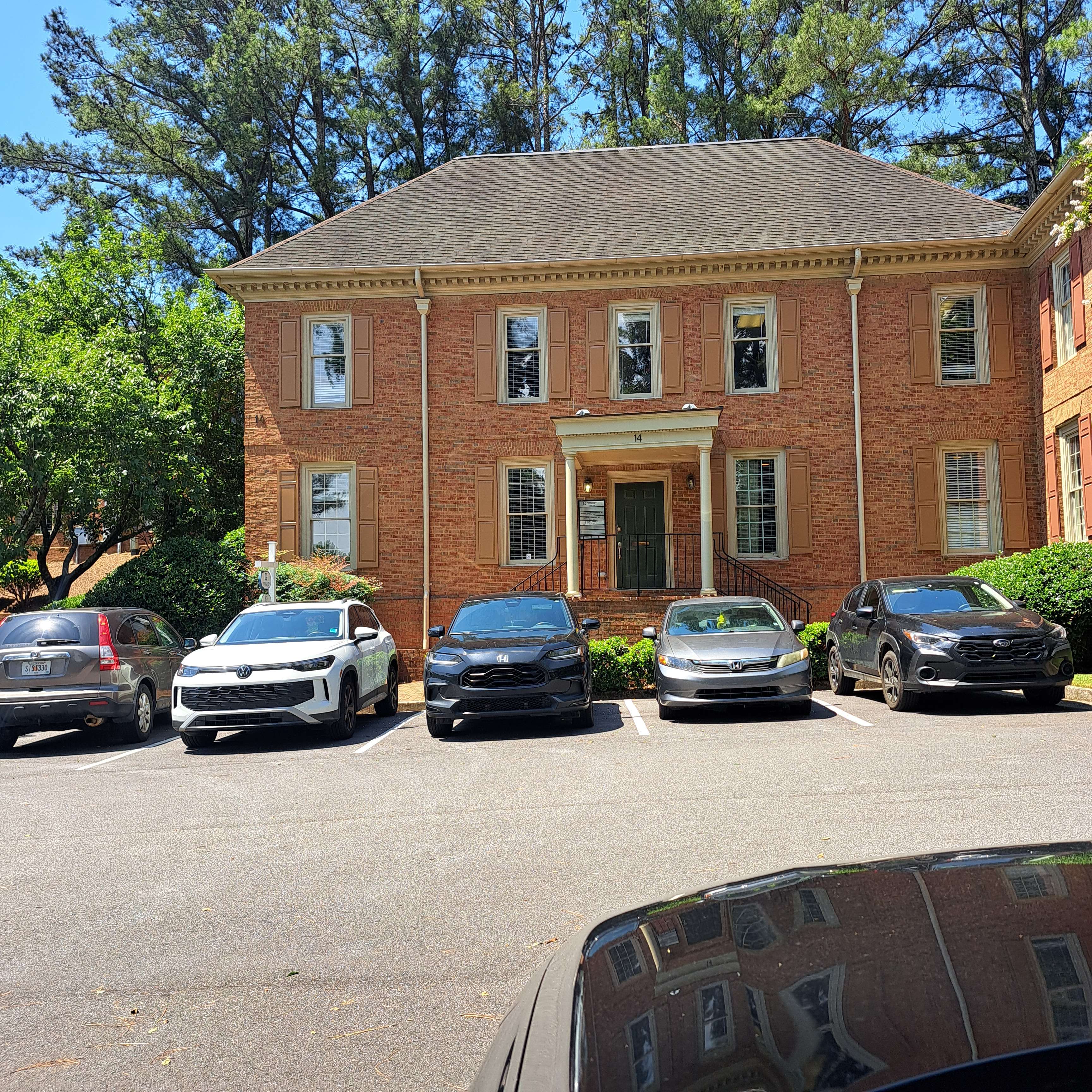 Parking Lot of the Atlanta, GA Sokolove Law Office