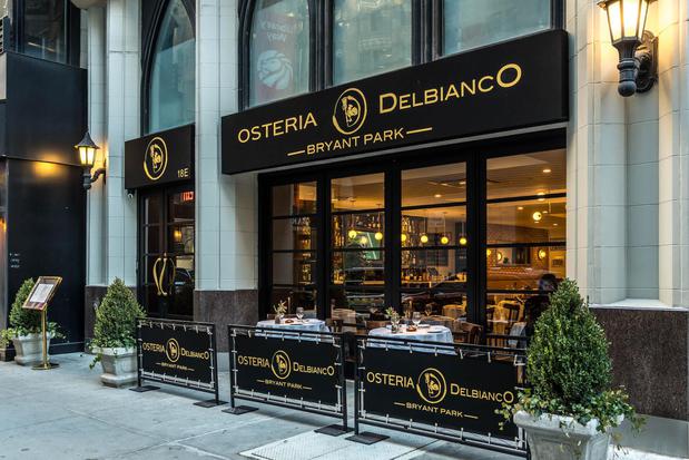 Images Osteria Delbianco Bryant Park