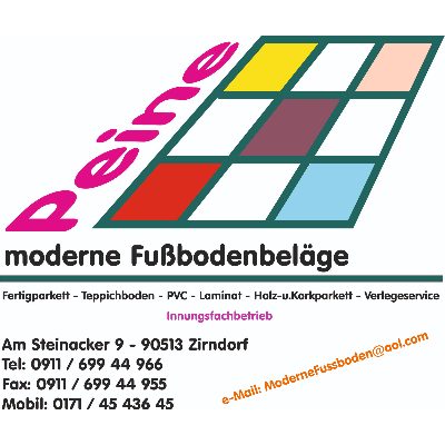 Peine Moderne Fußbodenbeläge in Zirndorf - Logo