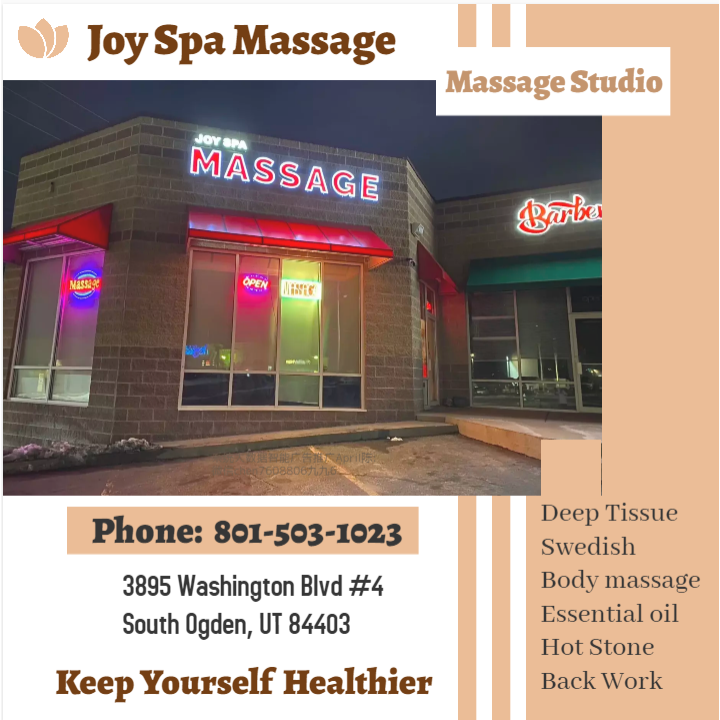 Joy Spa Massage Logo