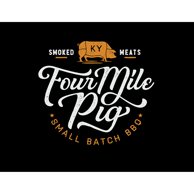 Four Mile Pig Logo