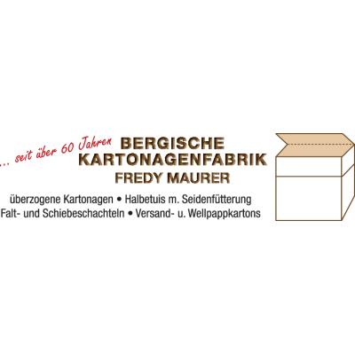 Bergische Kartonagenfabrik, Inh. Fredy Maurer Logo