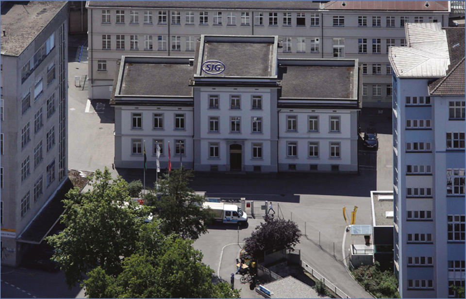 Reasco AG, Industrieplatz in Neuhausen am Rheinfall