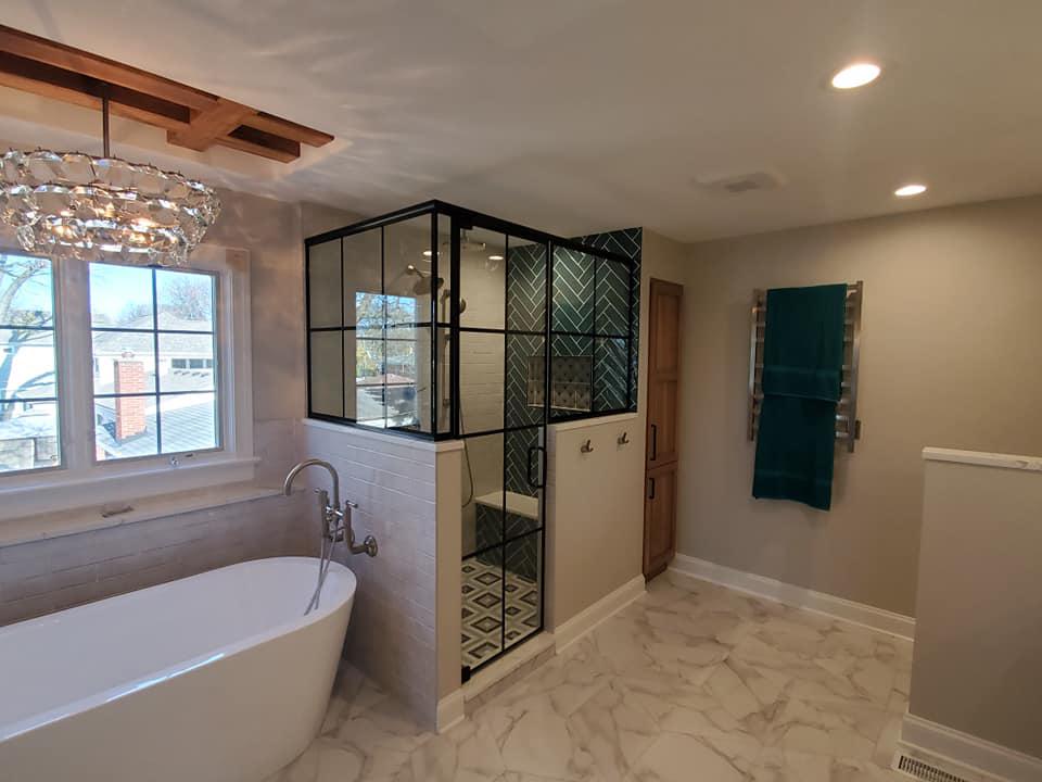Grid Shower Enclosure & Door