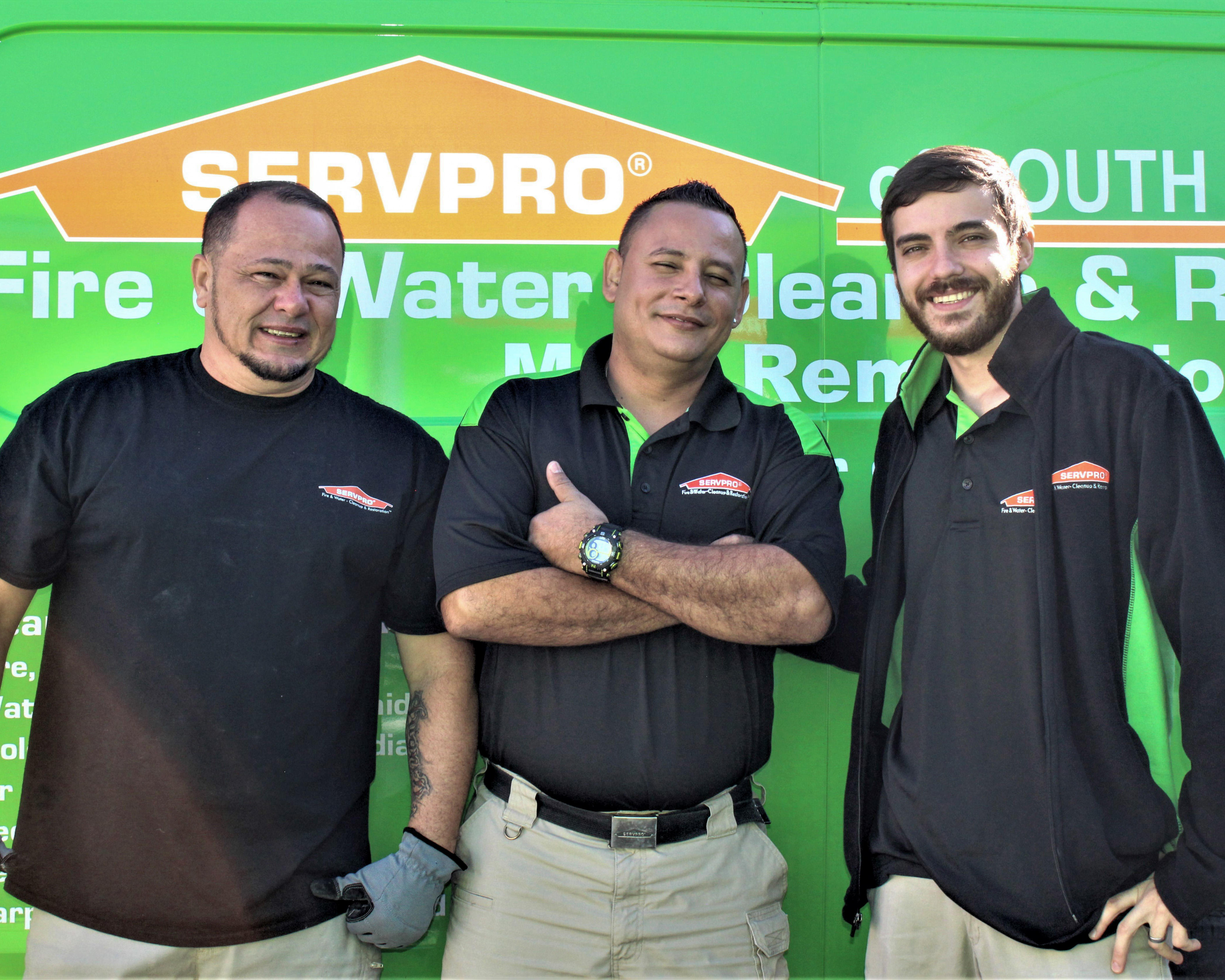 Our team at SERVPRO of Delray Beach specializes in water, fire, and mold restoration.