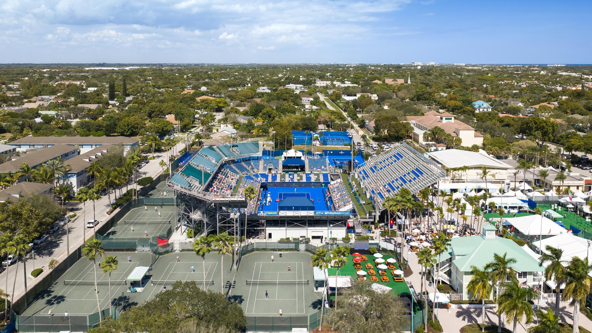 Minutes from Delray Beach Tennis Center
