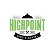 Highpoint Sand and Gravel Logo