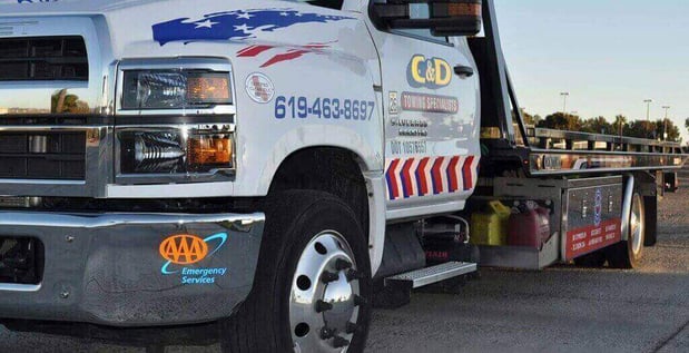 Images C & D Towing
