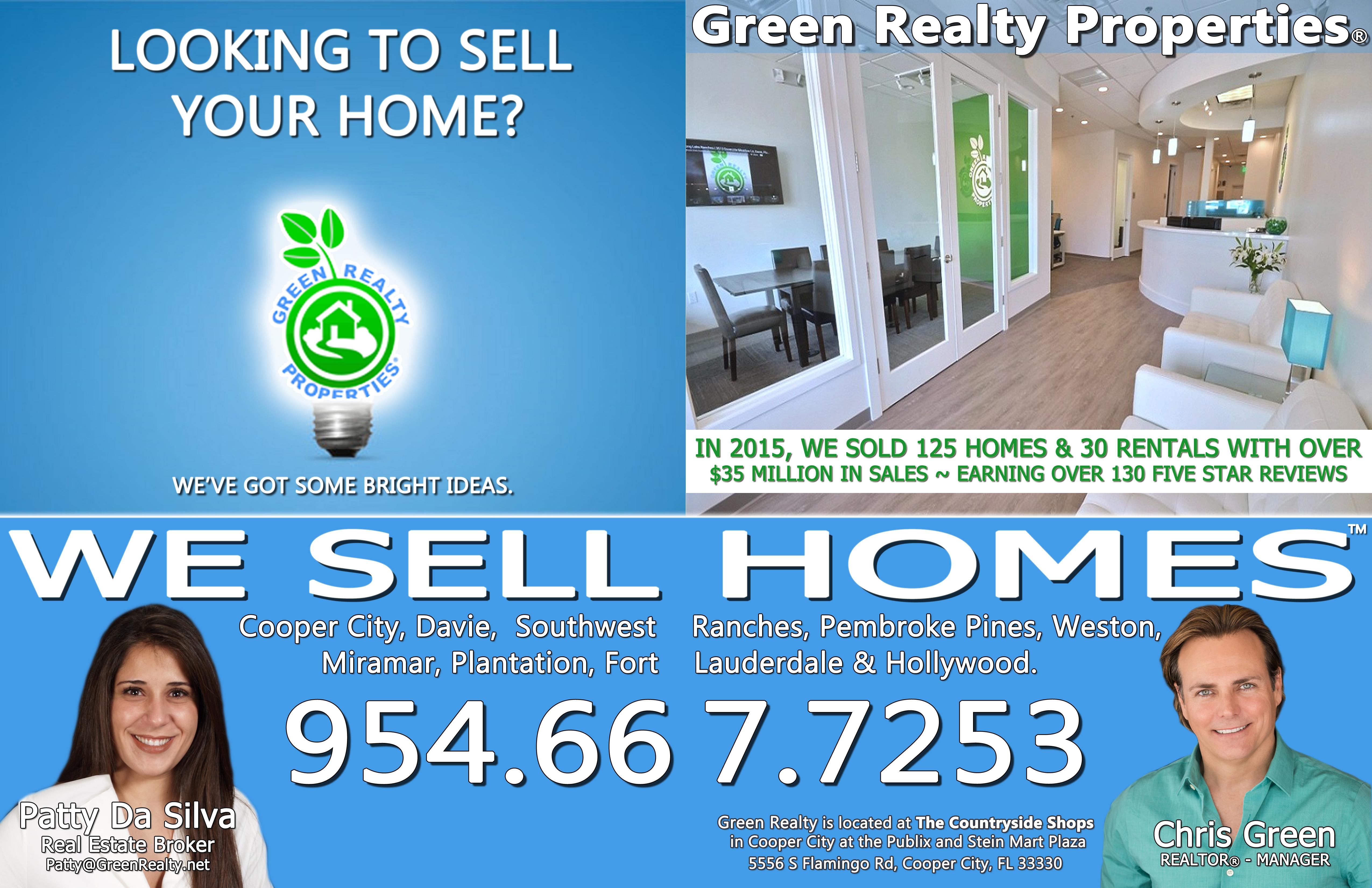 Patty SELLS Homes - Green Realty is located in The Countryside Shops at 5556 S Flamingo Rd, Cooper City FL 33330