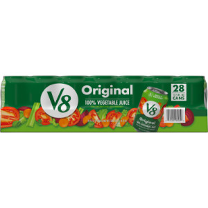 V8® Original 100% Vegetable Juice, 11.5 fl oz Can (28 Pack) featured image