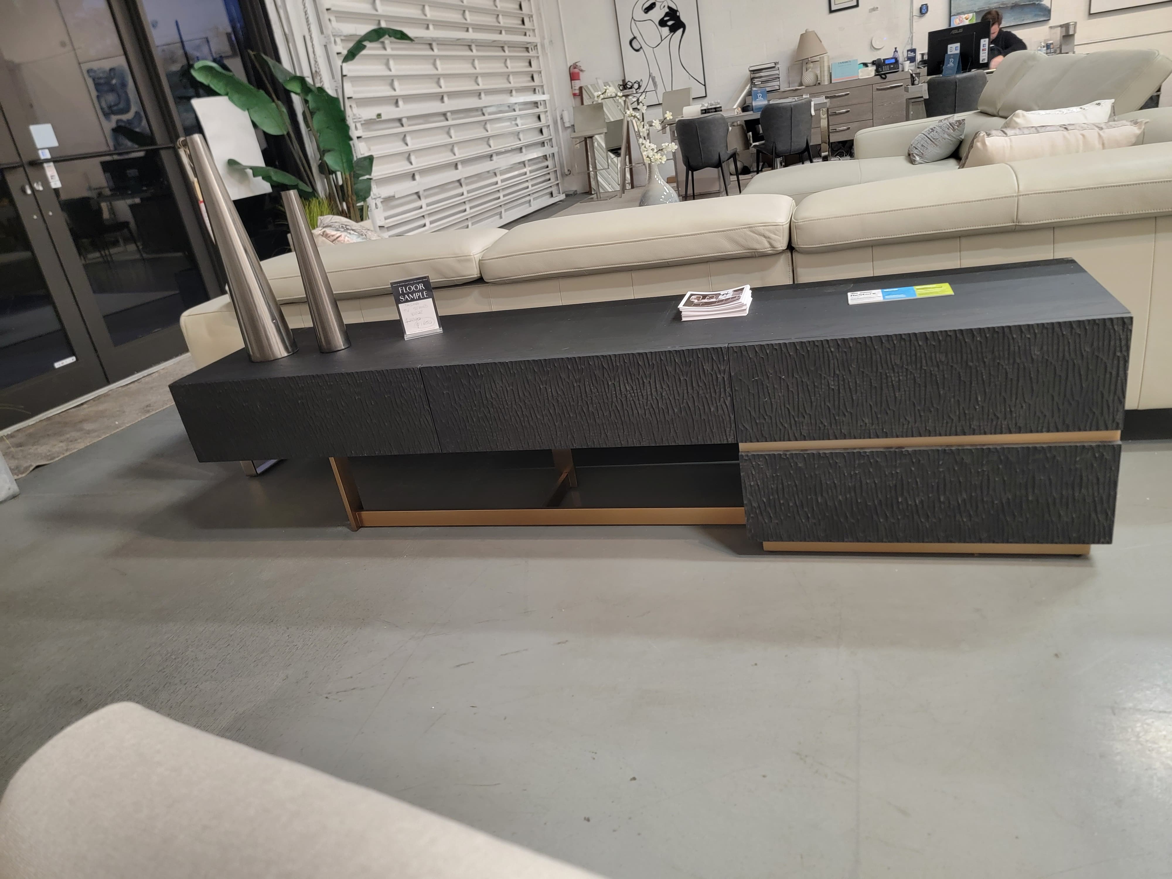 Modern Black Coffee Table
