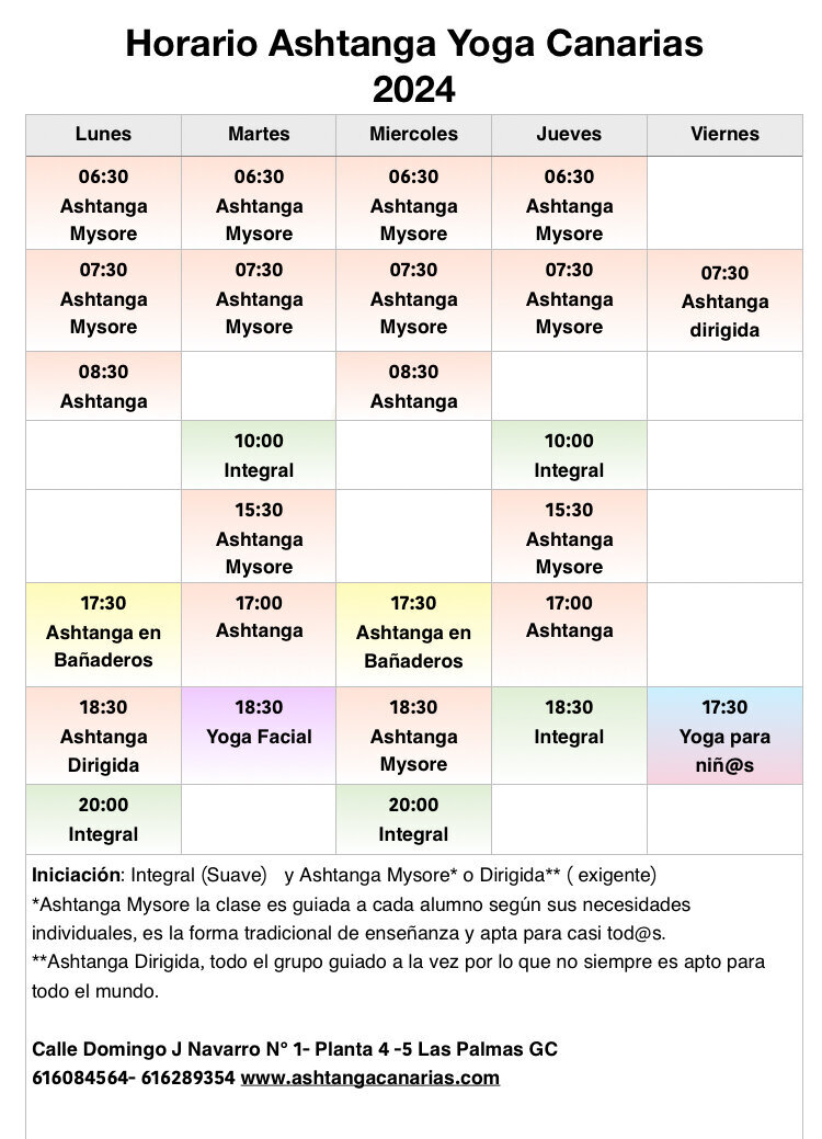 Images Ashtanga Yoga Canarias Las Palmas, Oficial