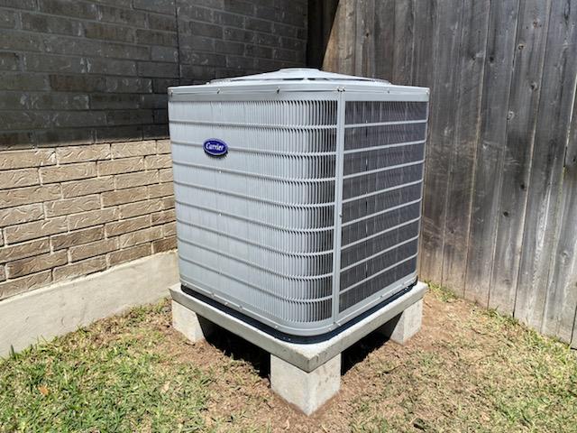Neal's Heating & AC Carrier Performance series condenser.