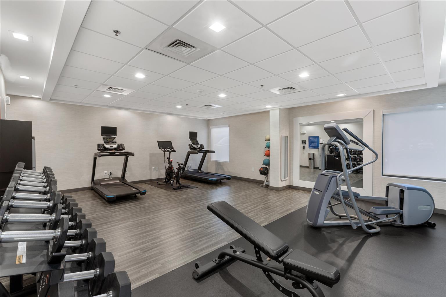 Health club fitness center gym