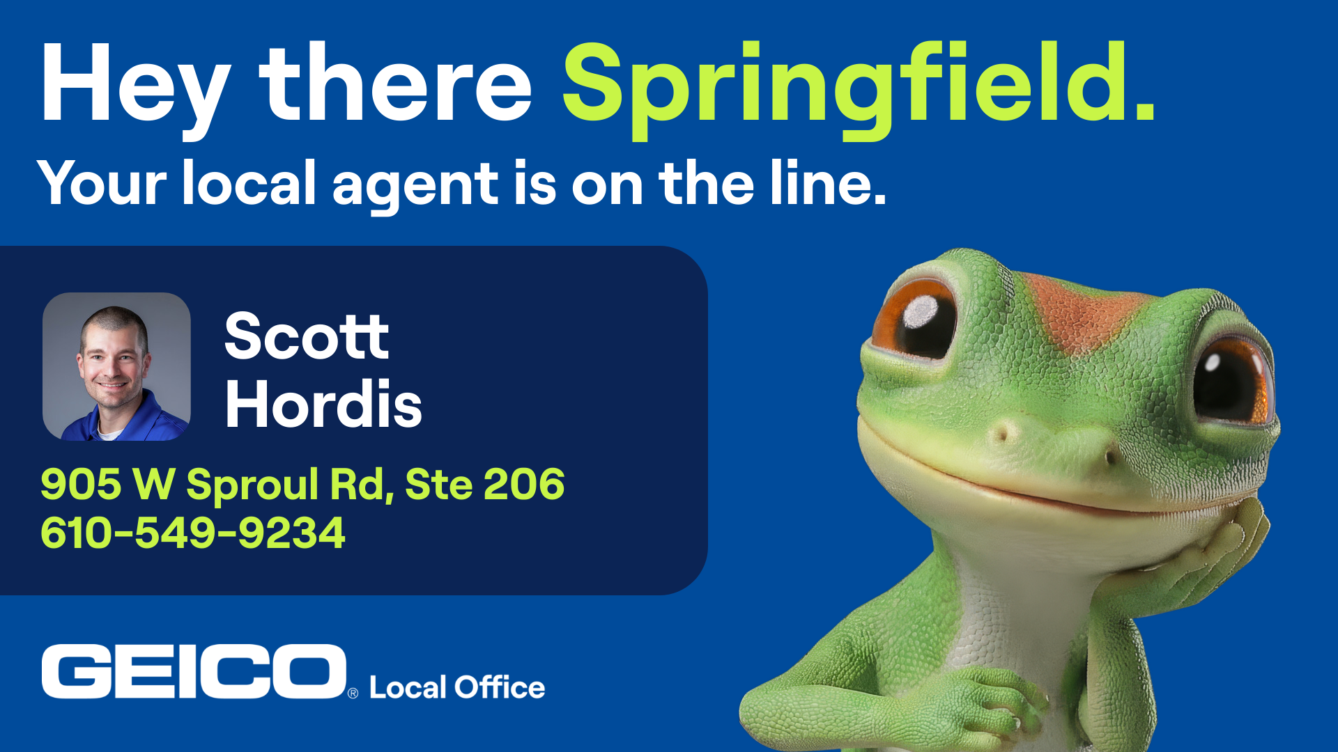 Phone number for GEICO Exclusive Agency