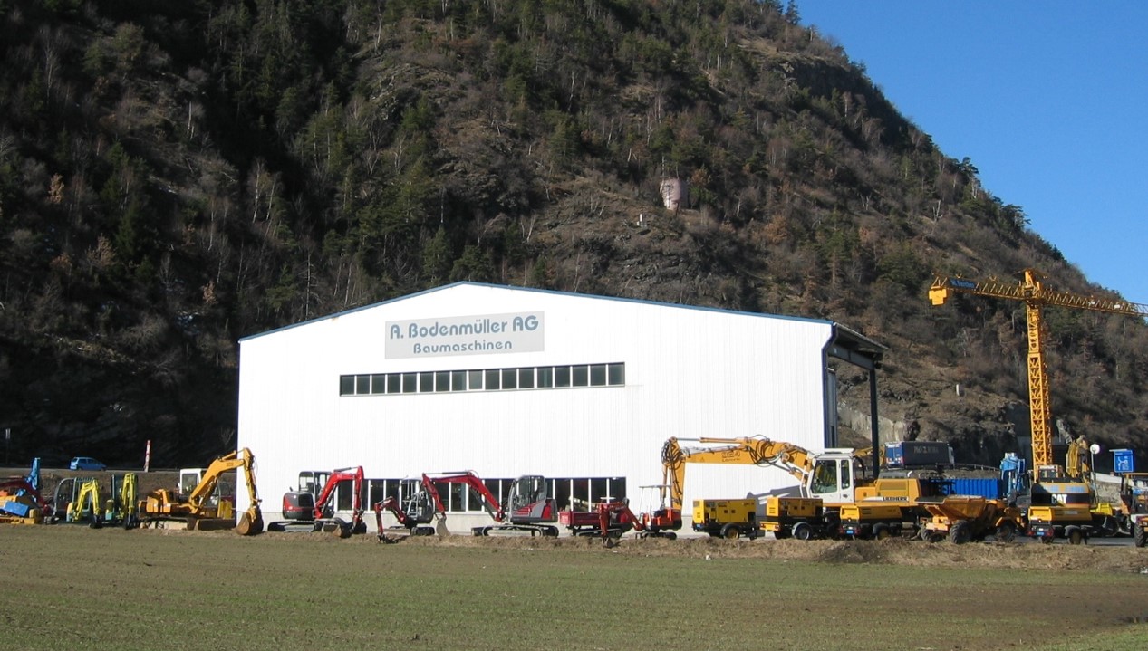 A. Bodenmüller AG Baumaschinenvermietung, Wehreyering 15 in Visp