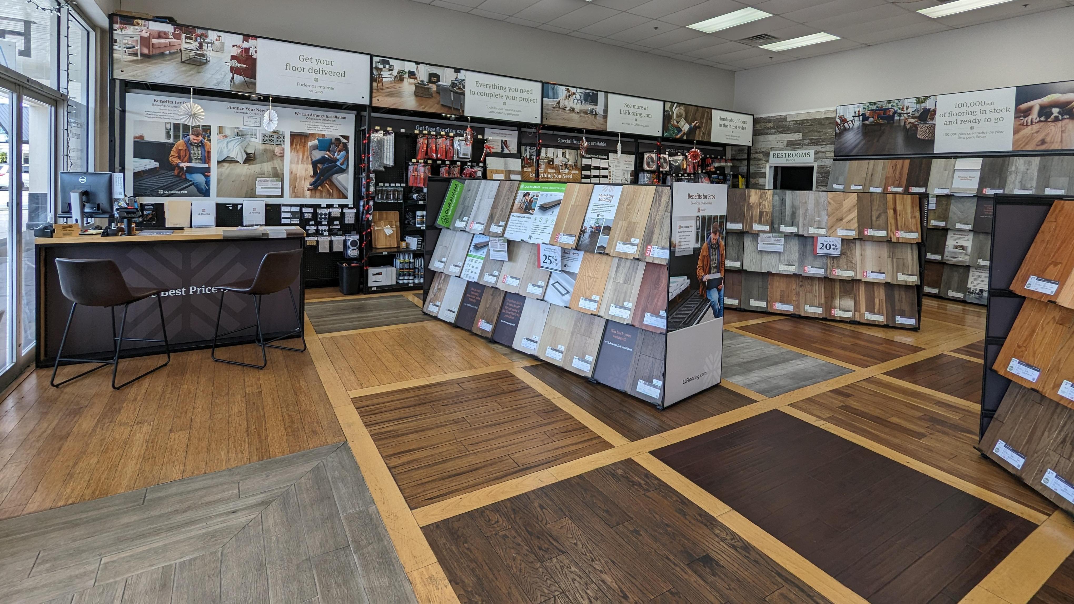 Interior of LL Flooring #1376 - Tampa | Front View