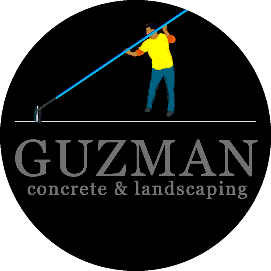 Guzman Concrete and Landscaping Logo