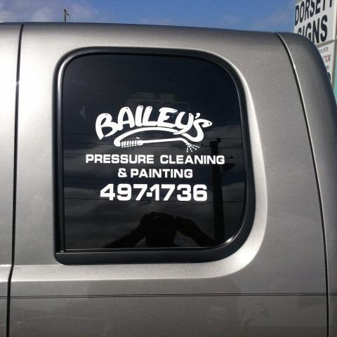 Bailey's Pressure Cleaning Logo