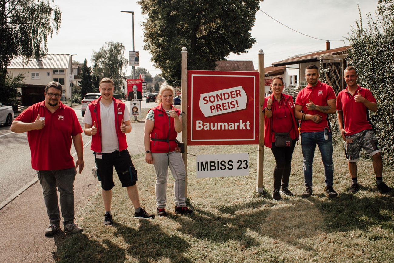 Sonderpreis Baumarkt in Löchgau