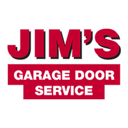 Jim's Garage Door Service Logo