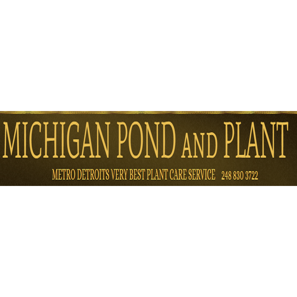 Michigan Pond and Plant