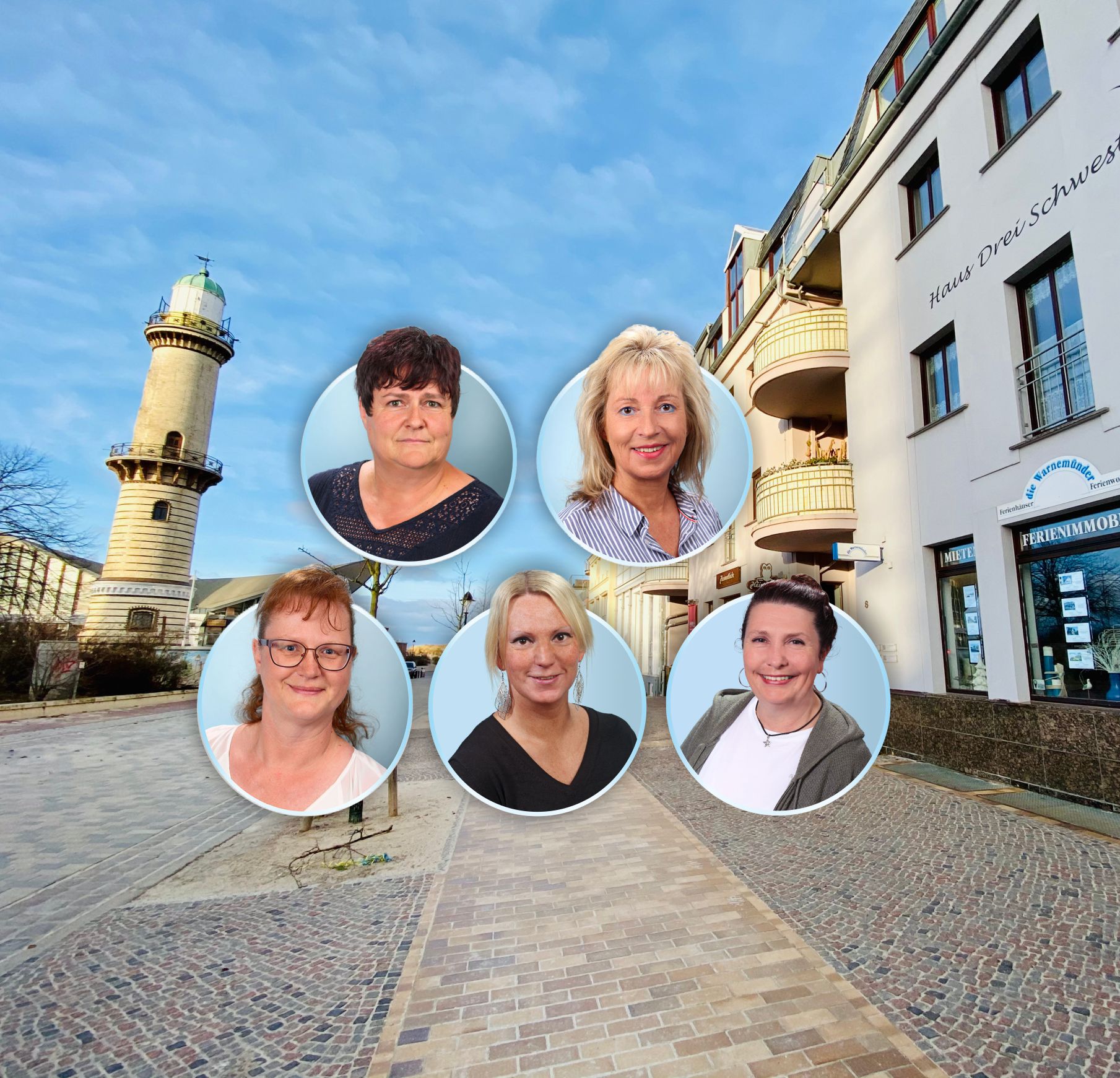 die Warnemünder - Ferienvermietung der Than & Müller Immobilien GmbH in Warnemünde Stadt Rostock - Logo