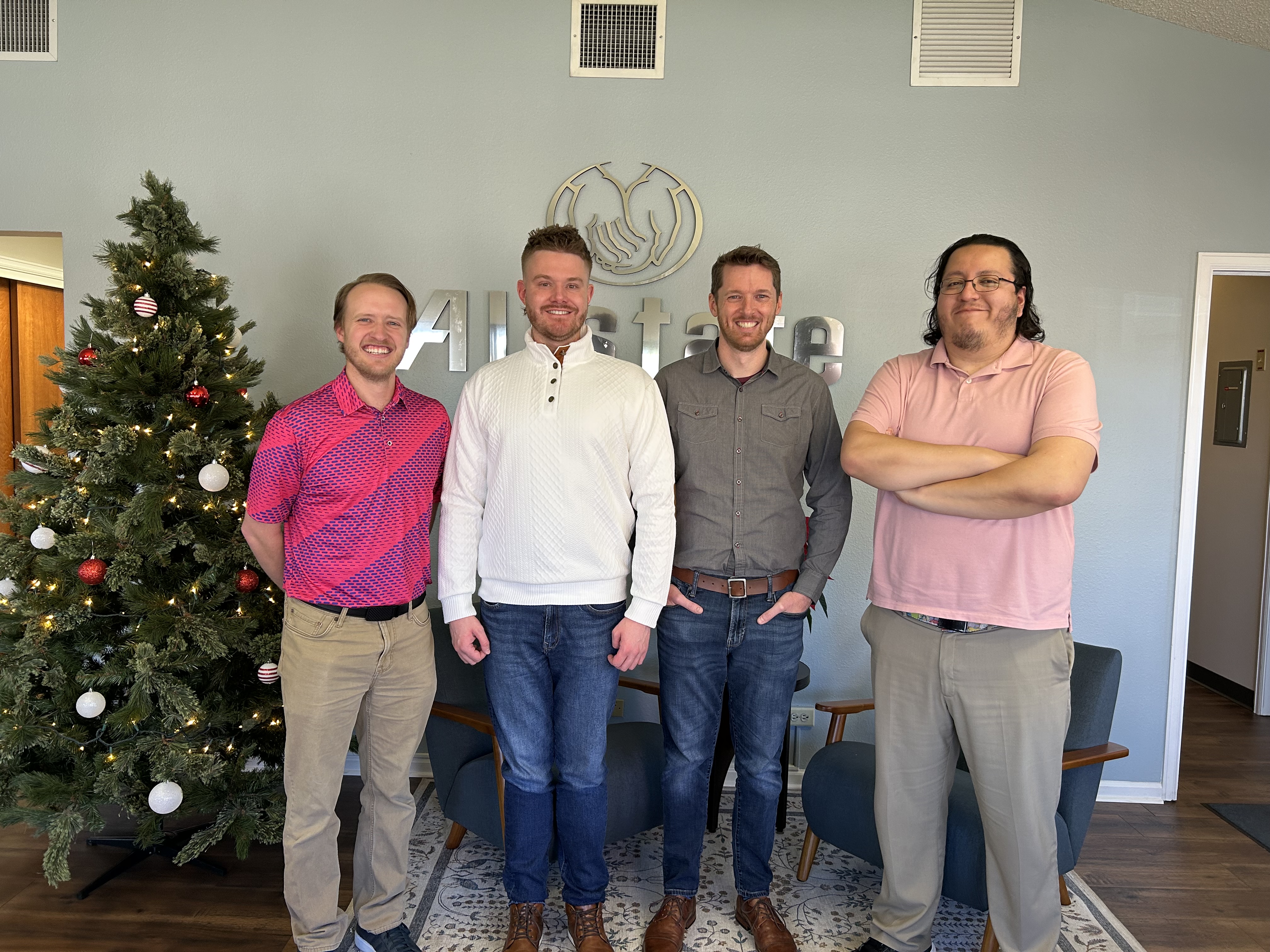 Jason, Nick, James and Manny