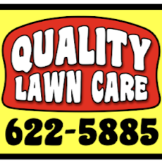 Quality Lawn Care by Nick Mayes Logo
