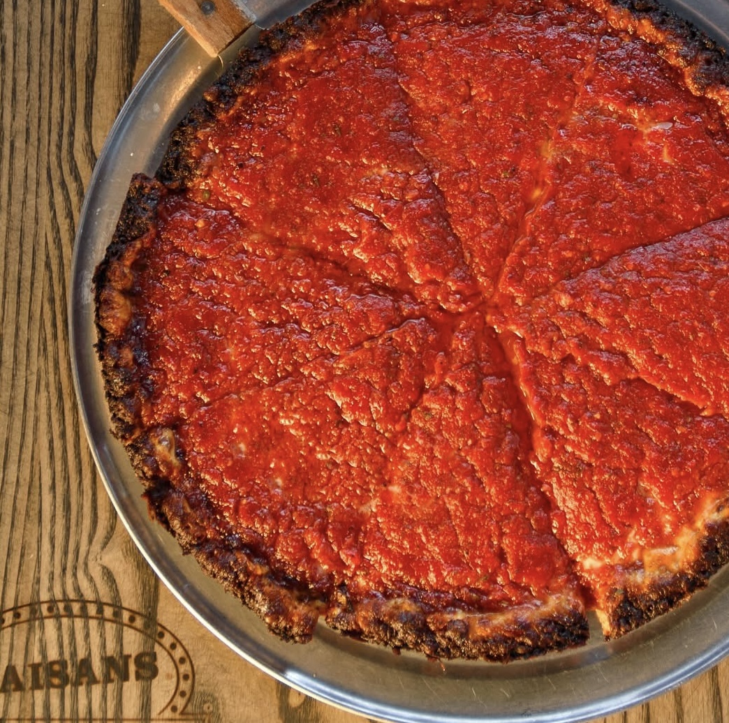 Stuffed with cheese and your choice of ingredients. Topped with our famous pizza sauce 
